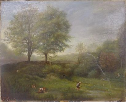 F. RENARD (XIXème-XXème)


Lavandière et...