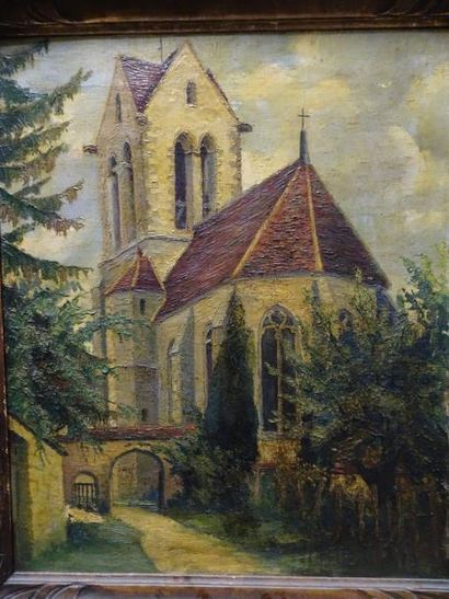 RICHET


Eglise de Mons, Seine et Oise

Huile...
