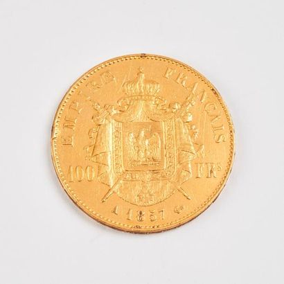 FRANCE

Pièce de 100 francs or jaune.

Napoléon...