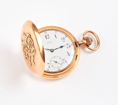 SURETÉ


Montre savonnette en or jaune (750).

Cadran...