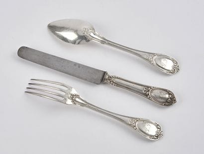 PUIFORCAT


- Douze couverts en argent (950),...