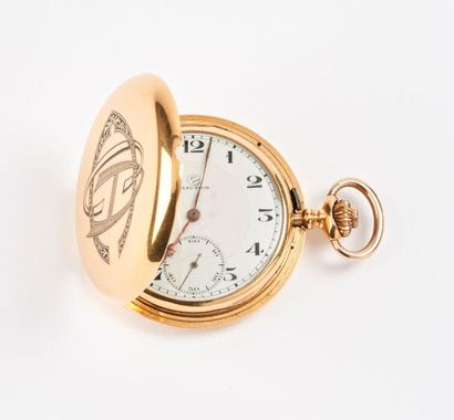 Election


Montre savonnette en métal doré.

Cadran...
