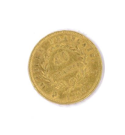 PREMIER EMPIRE

Pièce de 40 Francs or.

Napoléon...