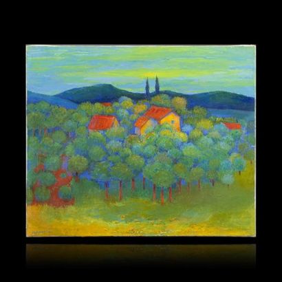 Georges AKOPIAN (1912-2010)

Paysage provençal.

Huile...