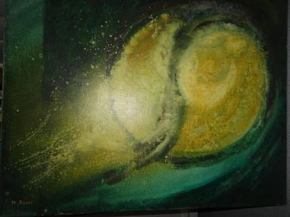 M. BASRI

- Composition en jaune.

- Composition...