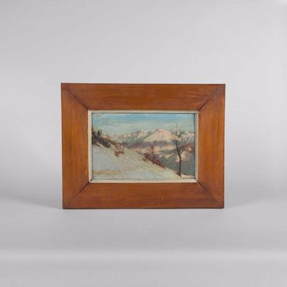 Hippolyte MOUTHIER (1880-1975) 

Le massif...