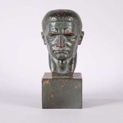 Raymond RAFFOUR (1901-1988)

Buste d'homme.

Épreuve...