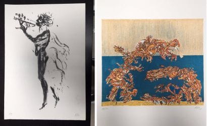PETROS (1928)

- Série Ulisse.

Cinq lithographies...