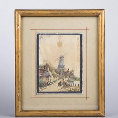 François Etienne VILLERET (1800-1866)

Paysage...
