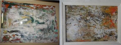 - Camille BRYEN (dans le goût de)

Composition

Gouache...