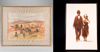 Léonard BORDES (1898 - 1969)

Campement de...