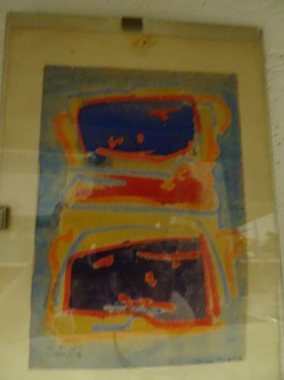 Michel CARRADE (1923)


Composition polychrome....