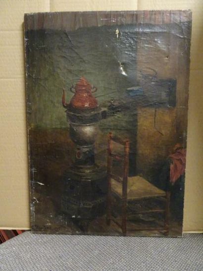 Camille WAUTERS


Le poêle. 1915.

Huile...