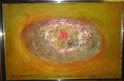 Emile GERARD


Composition au gâteau. [19]72.

Huile...