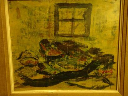 D'ANTY.


Nature morte aux poissons, devant...