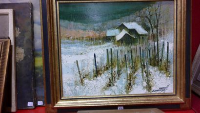 Michel SEMENTZEFF (1933)


Potager en hiver.

Huile...
