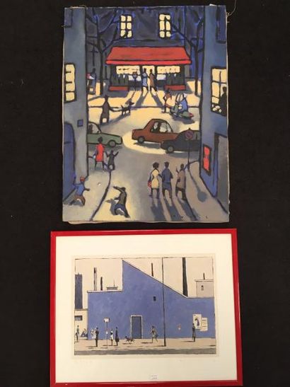 François AVRIL (1961)


Vue de ville. 

Huile...