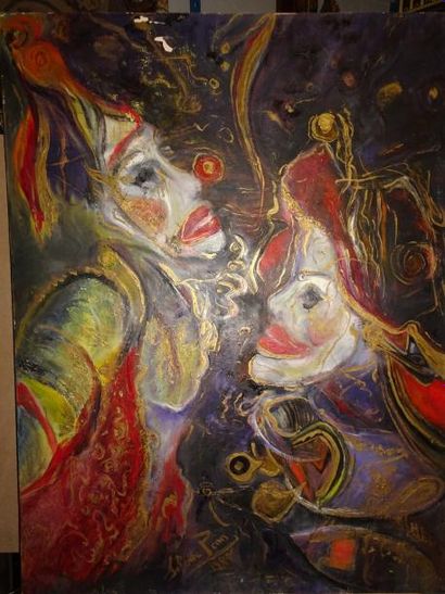 Salomé PENN


Clown. 1989.

Huile sur toile.

Signée...