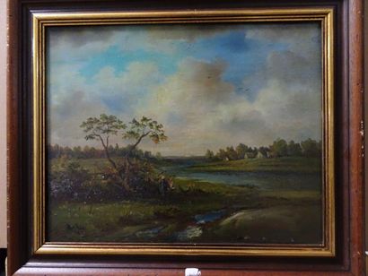 Denis CANUT


Couple le long d'un fleuve.

Huile...
