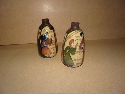 BAYEUX


Paire de vases à col resserré en...