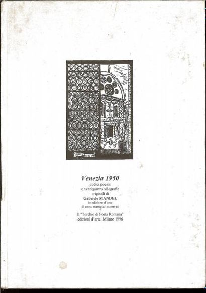VENEZIA 1950


Edizione d'Arte, Milano 1996.

Taches....