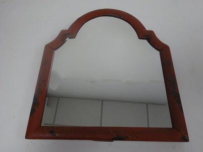 Miroir de toilette à fronton en anse de panier...