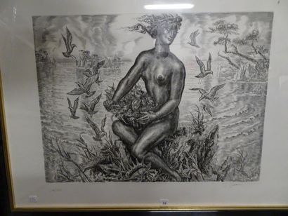DECARIS


Allégorie du fleuve abondant.

Estampe.

Signée...