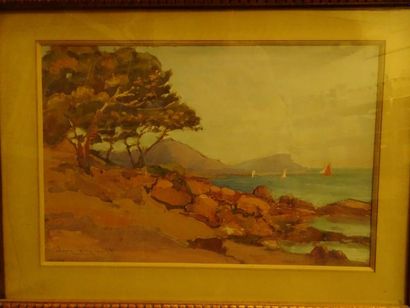 Claudie FELIX


La Riviera. 1979.

Aquarelle.

Signée...