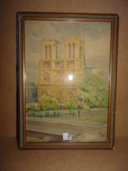 René LEVERD


Notre Dame de Paris.

Aquarelle.

Signée...