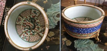 CHINE

Coupe creuse en porcelaine à décor...