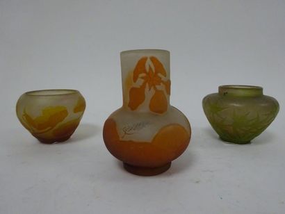 Établissements GALLÉ.


Trois petits vases...