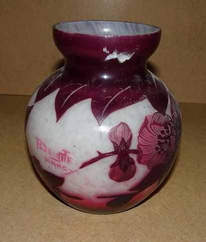 F. DELATTE, Nancy


Petit vase boule à col...