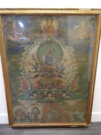 TIBET XVIIIème siècle

Yidam enlaçant sa...