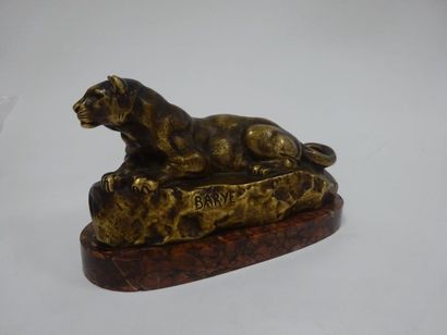 D'après Antoine Louis BARYE (1796-1875)


Lionne...