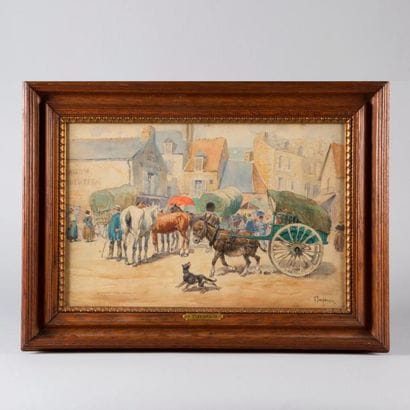 Frédéric PUECHMAGRE (?-1914)


Place de marché...