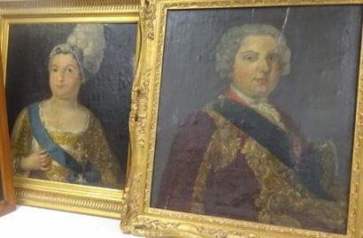 Ecole française du XVIIIème siècle

Deux...