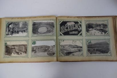 Album de cartes postales sur différents thèmes...