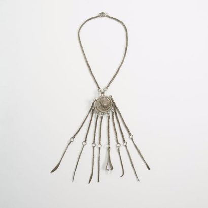 Collier à pendeloques en argent (925).

Quelquefois...