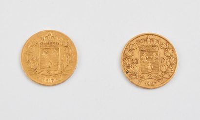 France


Deux pièces de 20 Francs or, Epoque...