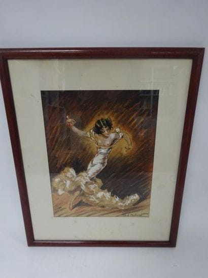Paul ORDNER (1900-1969)


Danseuse de flamenco.

Crayons...