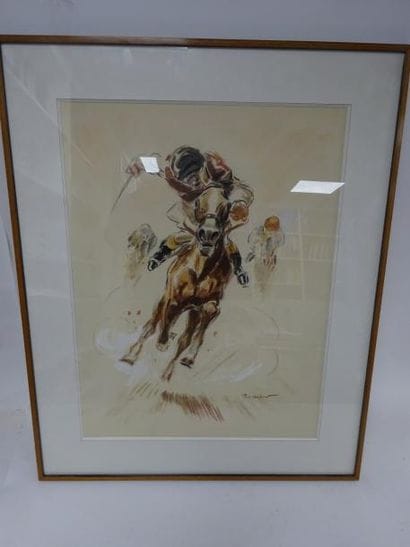 Paul ORDNER (1900-1969)


Jockeys au galop.

Crayons...