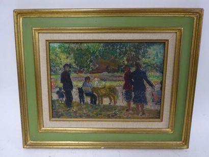 Arthur FILLON (1900-1974)


Le parc. 

Huile...