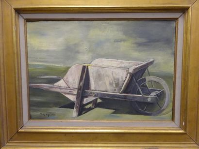 TONY AGOSTINI (1916-1990)


La brouette.

Huile...