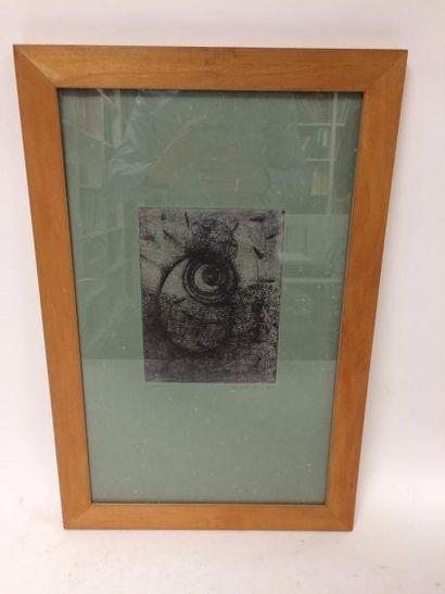 Max ERNST (1891-1976)


Hommage à Rimbaud.

Eau-forte...