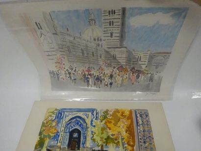 Yves BRAYER (1907-1990)


Lot de deux lithographies...