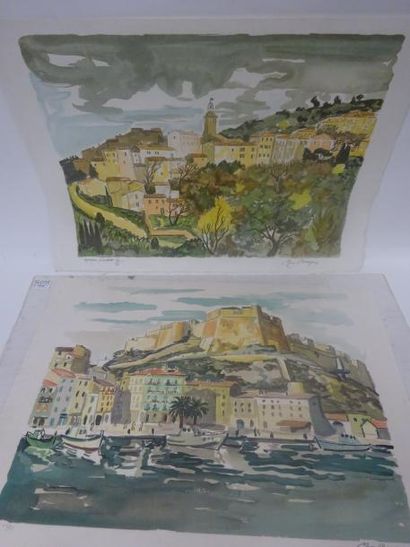 Yves BRAYER (1907-1990)


Lot de deux lithographies...