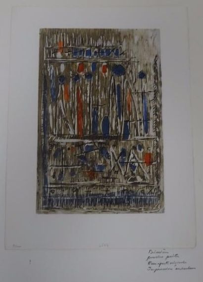 Roger BISSIÈRE (1886-1964)


Composition...