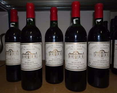 CHATEAU SOUSSANS, Margaux

5 bouteilles de...