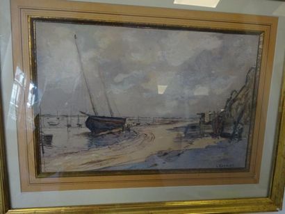 Henri CALLOT (1875-1956)


Voiliers à marée...