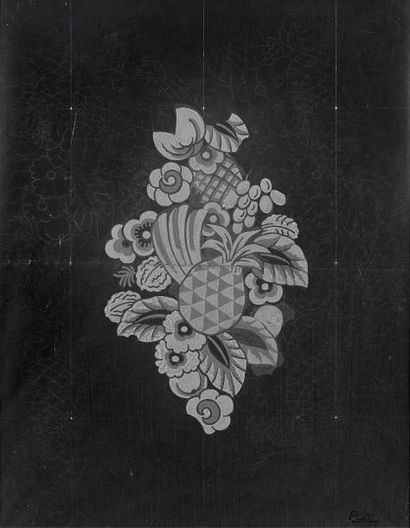 Raoul DUFY (1877-1953)


Jeté de fleurs.

Gouache.

Monogrammée...